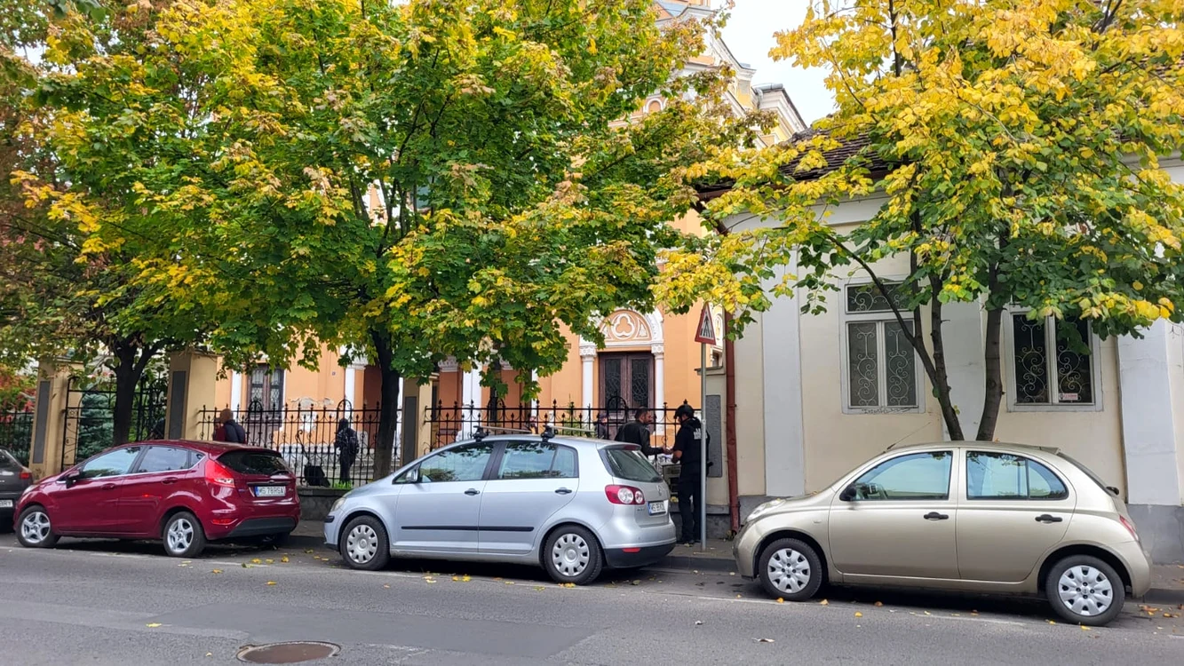 Alertă la sinagoga din Tg Mureș FOTO: Facebook/Radiomureș
