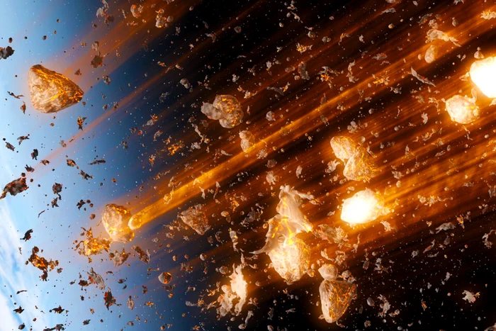 Explozia unei comete. FOTO earth.com