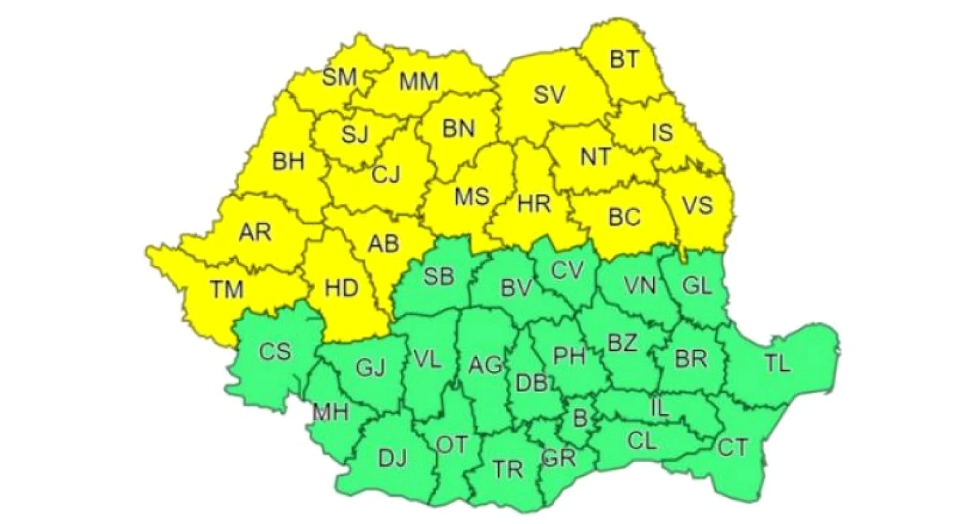 meteo avertizare