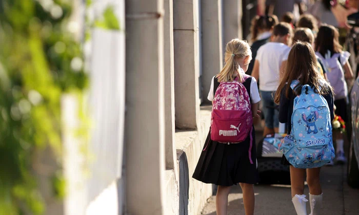 Copii la școală FOTO Inquam Photos / Octav Ganea