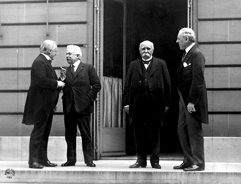 cluj masonerie big four. foto Edward N. Jackson (US Army Signal Corps)