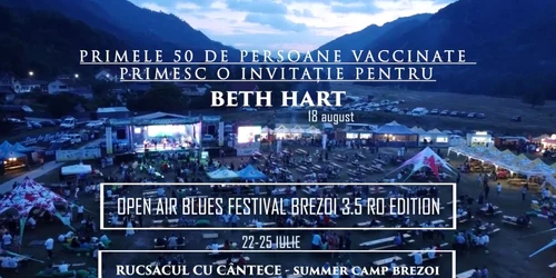 Invitaţii la concertele Beth Hart şi alte evenimente muzicale pentru românii care se vor vaccina pe Transalpina Foto Adevărul