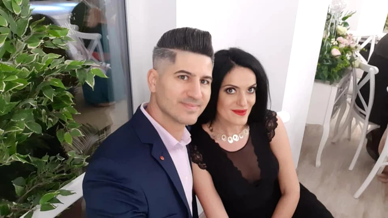 lavinia Tatomir și soțul ei au participat la nunta unor buni prieteni