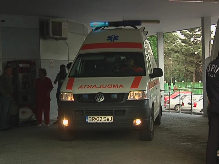 Imagine de la accident. FOTO: NICOLETA BUTNARU