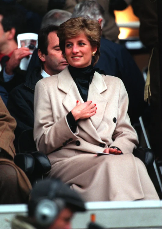 În 1995, Prințesa Diana a asistat la meciul de rugby Franța - Țara Galilor (Guliver / GettyImages)