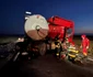 Accident mortal între două TIR-uri pe DN56A FOTO: DRDP Craiova