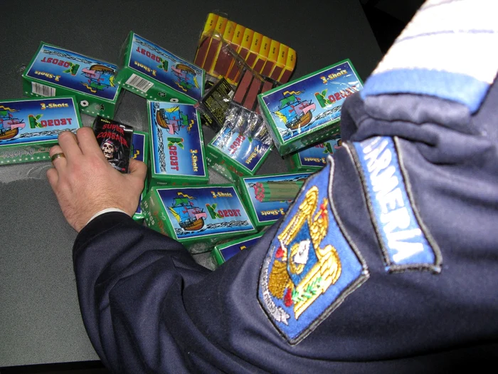 Petardele au fost confiscate