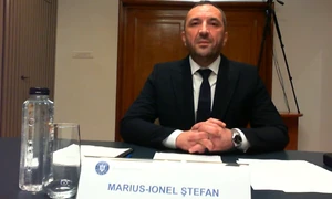 Marius Ionel Ștefan FOTO captură video de la interviul la Ministerul Justiției