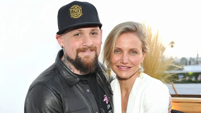 Actrița Cameron Diaz și soțul ei, muzicianul Benji Madden. Sursă foto: Donato Sardella/Getty Images