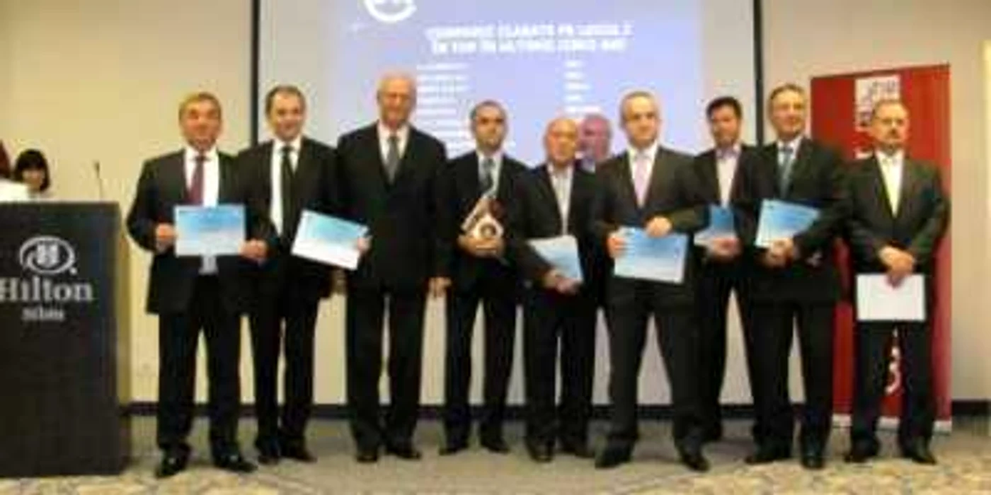  Performanţa în afaceri a fost premiată de Camera de Comerţ