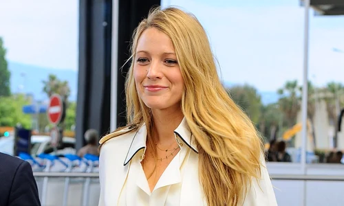 Pregnant Actress Blake Lively Arrives At Nice Airport In France jpeg