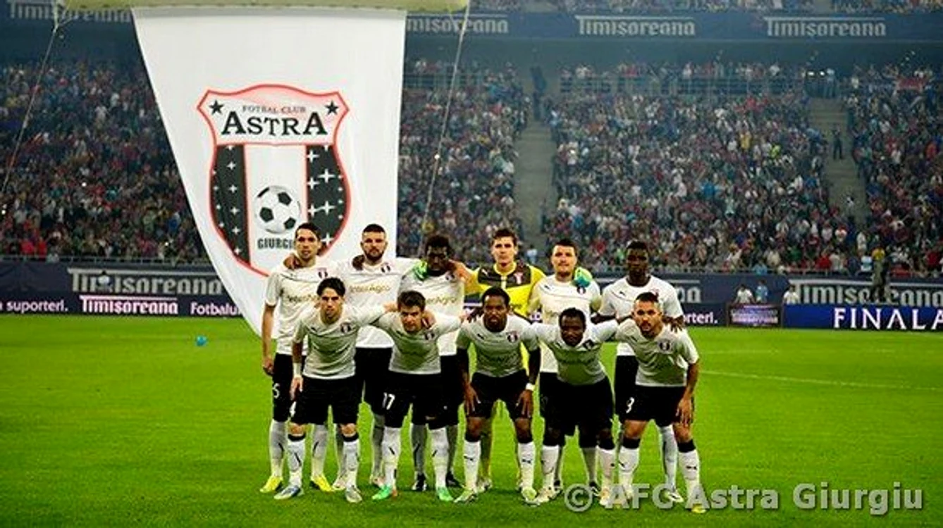 Astra Giurgiu este echipa care a câştigat ultima Cupă a României