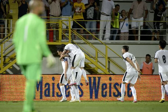 
    Budescu a fost eroul Astrei in meciul cu West HamFOTO: Mediafax  