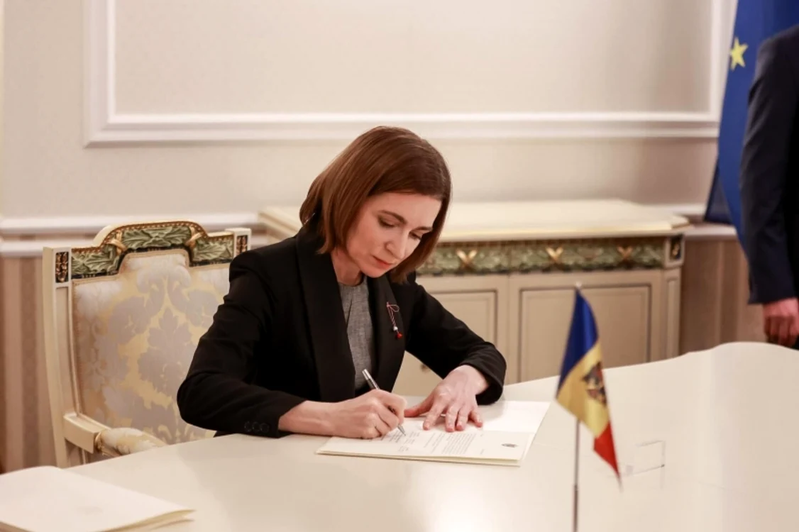 Maia Sandu a fost premiată pentru democrație în Germania. FOTO: Presedinte.md