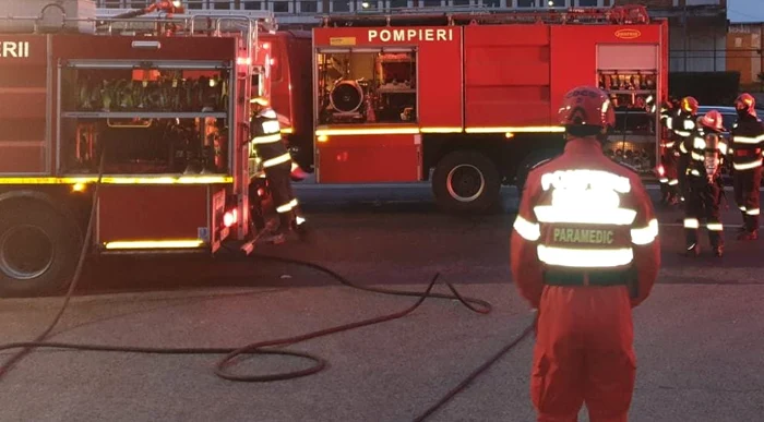 Pompierii au lichidat incendiul. FOTO arhivă IGSU