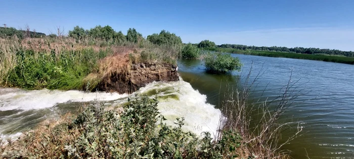 Digul rupt FOTO: ISU Tulcea