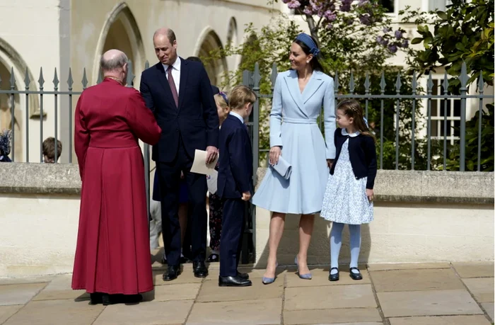 Kate Middleton și Prințesa Charlotte au furat toate privirile la slujba de Paște!