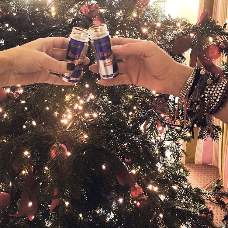 Mihaela şi prietena ei Dana au ciocnit câte un Red Bull, firma care-l sponsorizează pe Felix