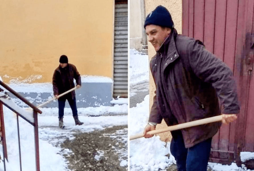 Românul lăudat în Italia. Gestul făcut de Dan Ciobanu a uimit localitatea Moliterno: „Ne-am convins!”