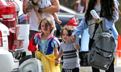 *EXCLUSIVE* Megan Fox and husband Brian Austin Green take there kids for some sushi in Malibu jpeg