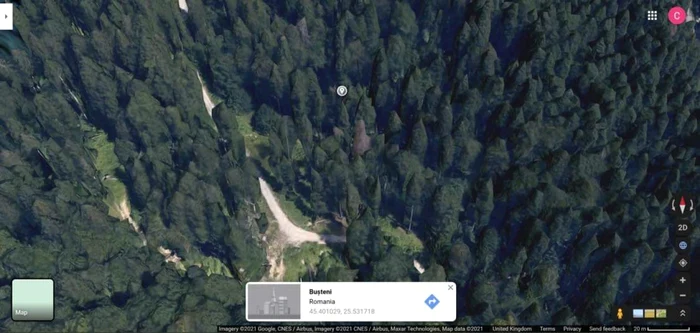 cetatean britanic gasit spanzurat in padure busteni foto salvamont