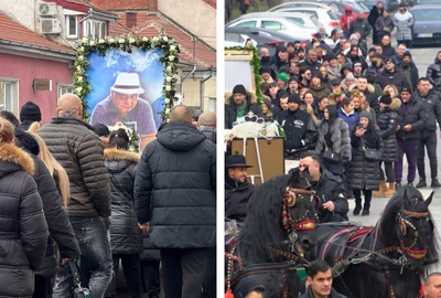 Sanyi Neguș senior, înmormântat  la Oradea foto colaj bihoreanul png