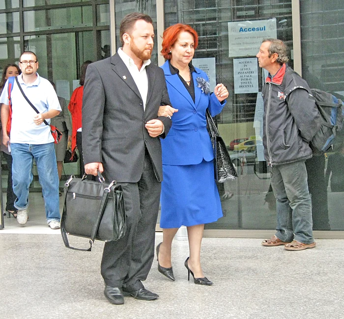 Dragoş Dolănescu şi mama lui, Margarita Valenciano