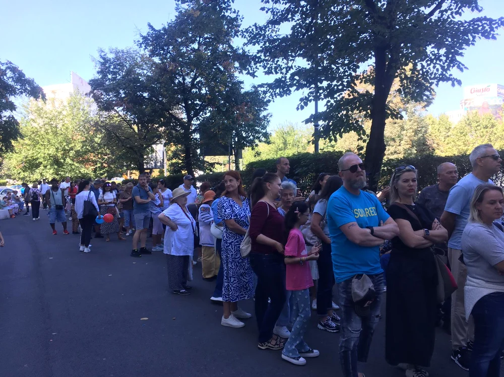 Aglomerația la transportul public / Foto: Inquam