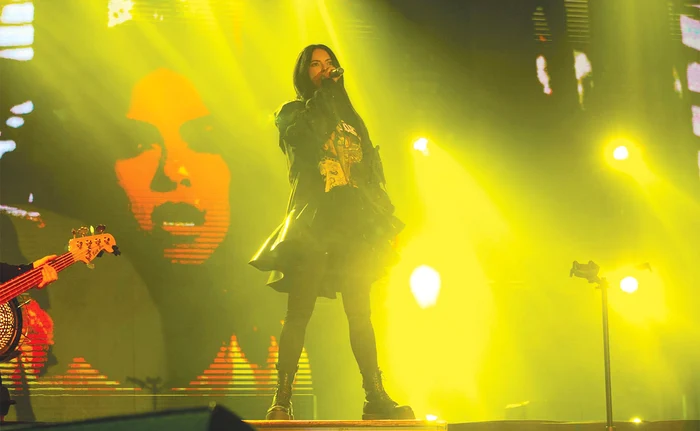 Craiova. Entuziasm la spectacolul oferit de Inna