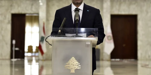 Premierul Saad Hariri al Libanului Foto EPA-EFE