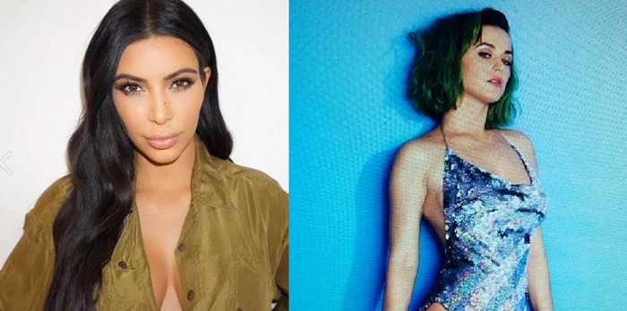 Kim Kardashian (34 de ani) și Katy Perry (30 de ani) au recunoscut că se simt atrase de femei