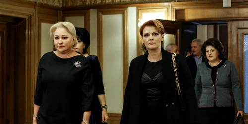  Viorica Dancila - Olguta Vasilescu si Rovana Plumb  Inquam Photos/George Calin