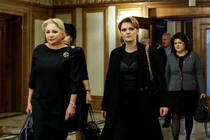 Viorica Dăncilă şi Lia Olguţa Vasillescu. FOTO Inquam Photos