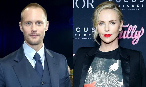 Alexander Skarsgard Charlize Theron jpeg