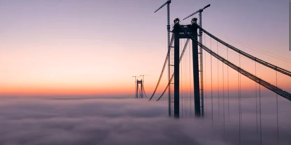 Podul suspendat peste Dunare FOTO Captura video jpg