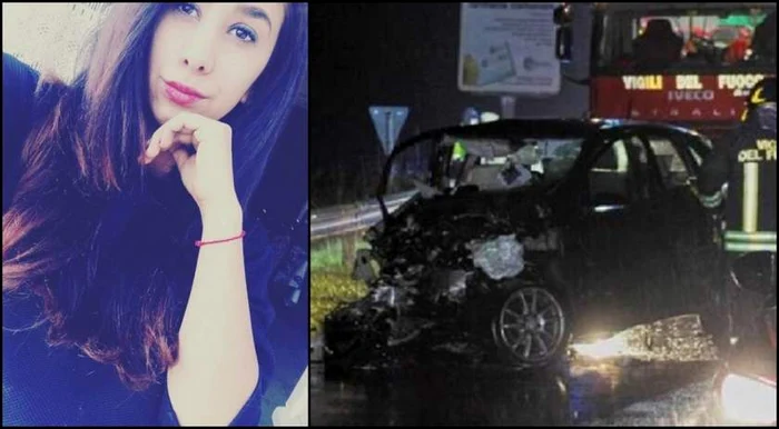 Adolescenta se afla într-un autoturism marca Chrysler, alături de alți trei tineriFoto: observator.tv