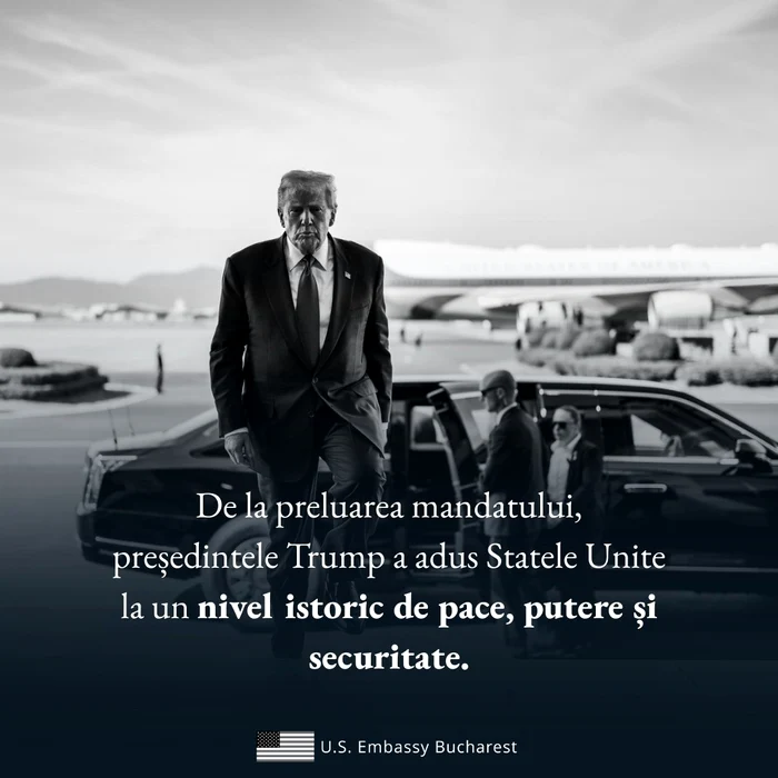 Ambasada SUA la București a transmis un mesaj electoral. FOTO: Ambasada SUA la București