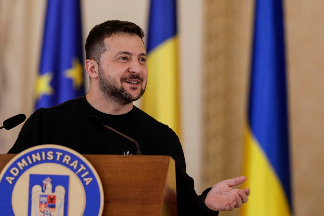 Volodimir Zelenski, președintele Ucrainei FOTO: Inquam Photos