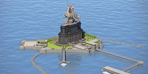 Statuia Maharajahului Shivaji 