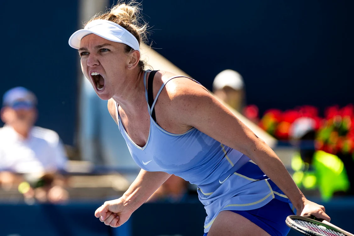 Simona Halep vrea să câştige  şi acest meci  al onoarei. FOTO: EPA