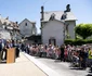 Prinţesa Charlene cu Prinţul Albert şi gemenii lor, Prinţul Jacques şi Prinţesa Gabriella, la Carlades. FOTO: Palatul Princiar