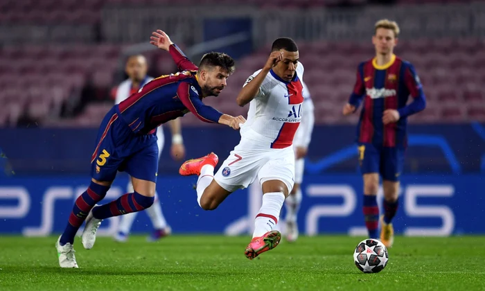 Mbappe (PSG) a zdrobit Barcelona / FOTO Getty Images