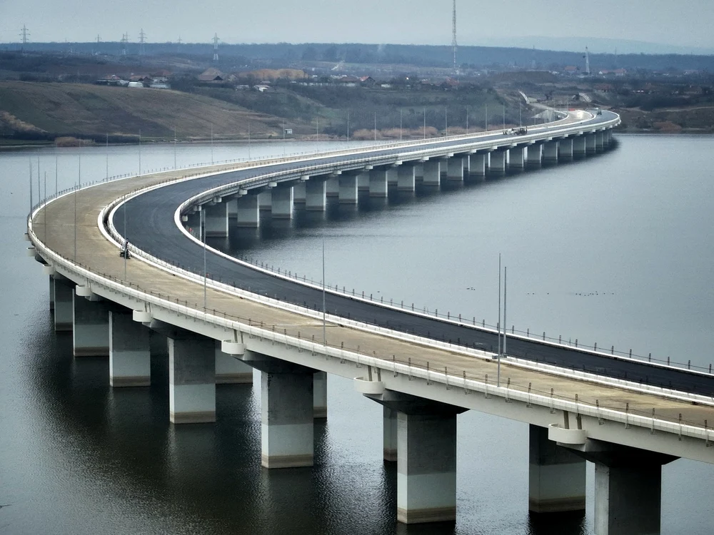 Viaductul Suplacu de Barcău. Foto: CNAIR