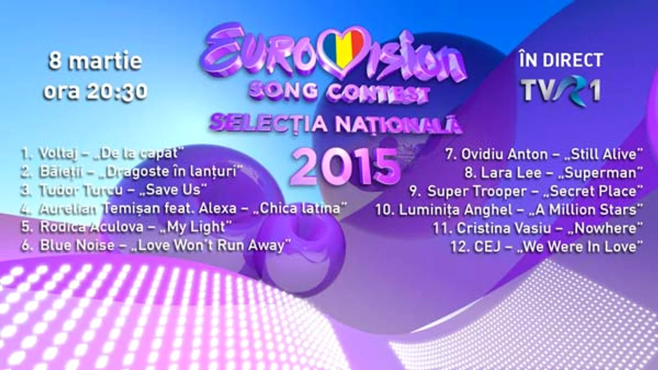 
    Eurovision România 2015: Trupa Voltaj va urca prima pe scena de la CraiovaFOTO: TVR  