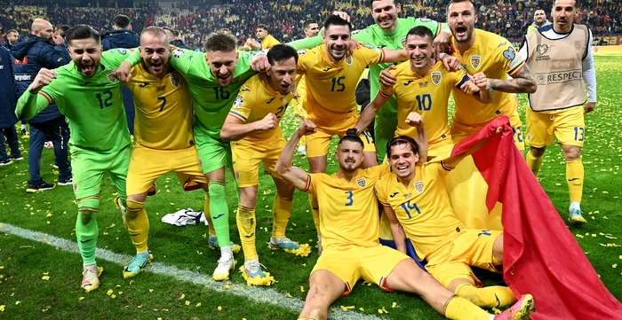 România merge la Euro 2024, după ce a câștigat grupa de calificare. Foto Sportpictures