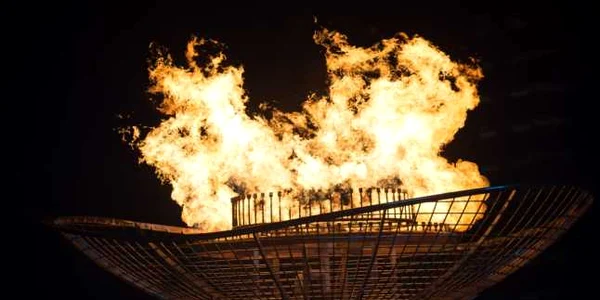 flacara olimpica nanjing FOTO afp