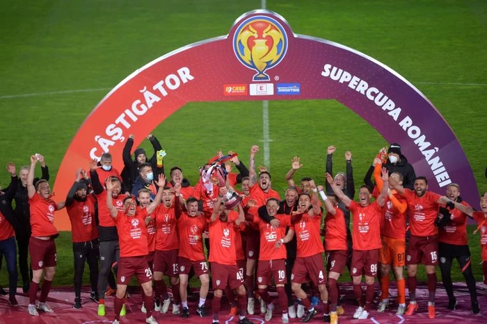 CFR Cluj a cucerit pentru a patra oară SupercupaFOTO: Mediafax