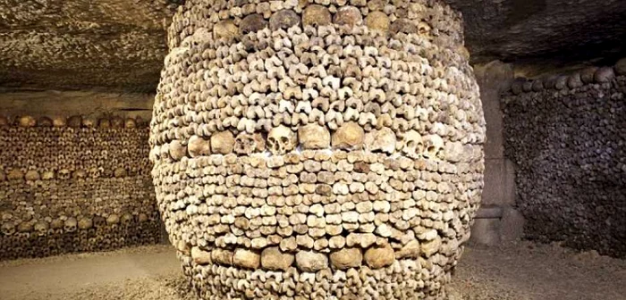 Catacombele din Paris adăpostesc osemintele a 6 milioane de oameni/Imagini Getty Images