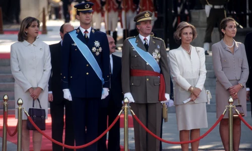 Infanta Elena a Spaniei cu Felipe, Cristina, Regele Juan Carlos și Regina Sofia profimedia 0680645183 (1) jpg