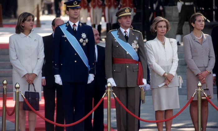 Infanta Elena a Spaniei cu Felipe, Cristina, Regele Juan Carlos și Regina Sofia profimedia 0680645183 (1) jpg